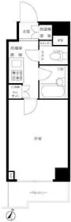 ルーブル大森山王弐番館【2階】の間取り