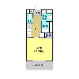 Glanz B【1階】の間取り
