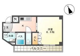 ティアラ・ビバ【2階】の間取り