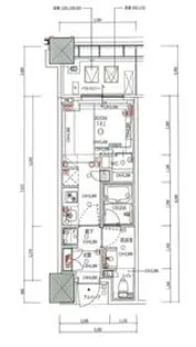 白金ザ・スカイ 東棟【920号室】の間取り