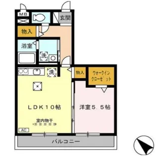 ションセイG【101号室】の間取り