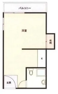 三田東中野コーポ【4階】の間取り