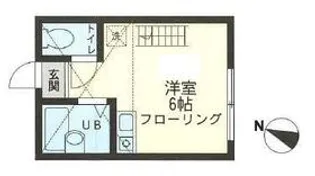 ユナイトステージルブランの杜【2階】の間取り