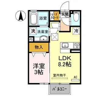 Dr ハイセレクション【1階】の間取り