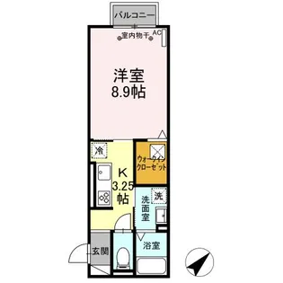 ムーンライト【1階】の間取り