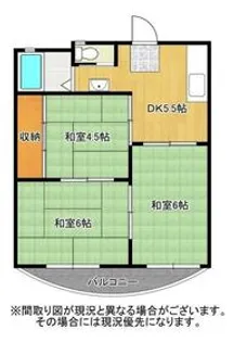 エルコーポ丸子【2階】の間取り