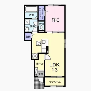 ラフレーズ Ⅱ【1階】の間取り