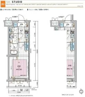 メインステージ板橋蓮根Ⅱ【1階】の間取り