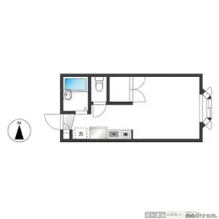 FLAT OUT Ⅲ【2階】の間取り