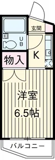 パークアベニュー本町【205号室】の間取り