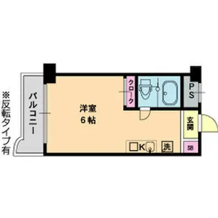 ラ・レジダンス・ド・京橋【0509号室】の間取り