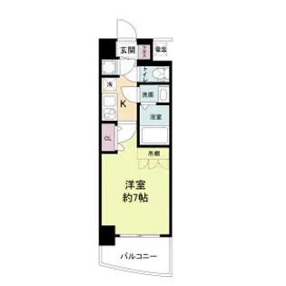 セレニテ新大阪カルム【9階】の間取り