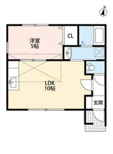 Luce Ueno【102号室】の間取り