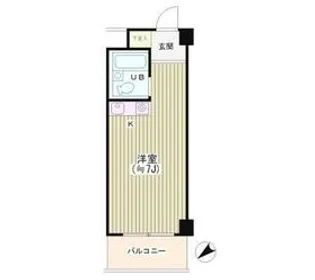 ローヤルガーデン【8階】の間取り