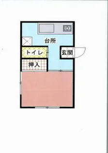 第二高田ビル【402号室】の間取り