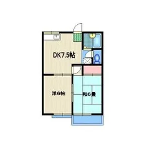 ドリームハイツ【2階】の間取り