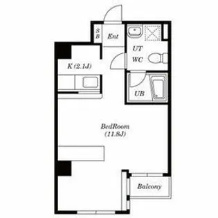 エイシャント元町【6階】の間取り