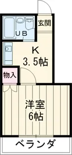 グリーンヒルM【205号室】の間取り