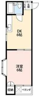 ジョイフル桜ヶ丘壱番館【105号室】の間取り