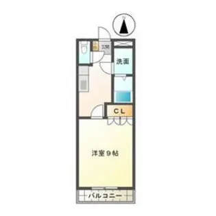 アプリコット【2階】の間取り