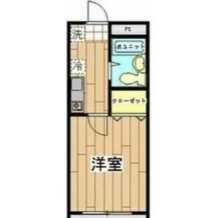 グリーンヒル西高根【1階】の間取り