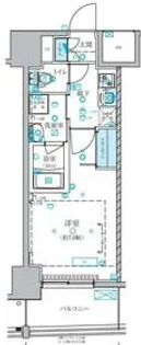 ベルシード横濱大通り公園【4階】の間取り