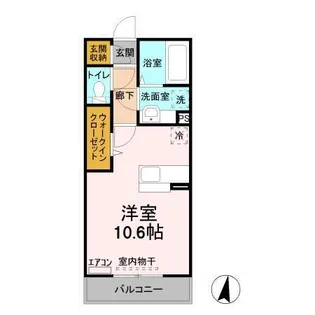 サンシャインヒルズ厨【3階】の間取り