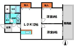 中村マンション【3階】の間取り