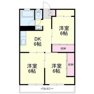 Lake Garda(レイクガルダ)【5-C号室】の間取り