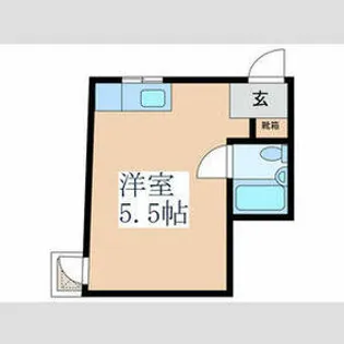 ルーテシア小金井マンション【3階】の間取り