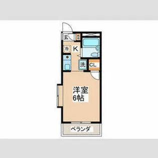 ファミール飛鳥【2階】の間取り