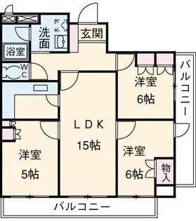 イイダアネックスⅤ【4階】の間取り
