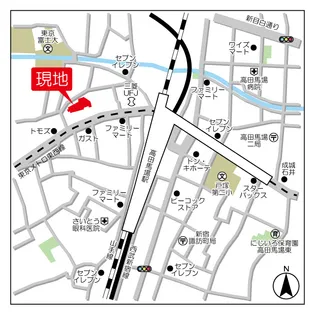 東京都新宿区高田馬場3丁目【マンション】の外観