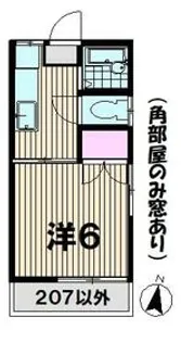 DAYO−国立【1階】の間取り