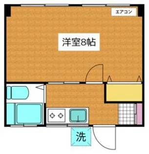 真間川マンション【2階】の間取り