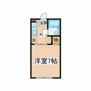 マロンハウス【105号室】の間取り