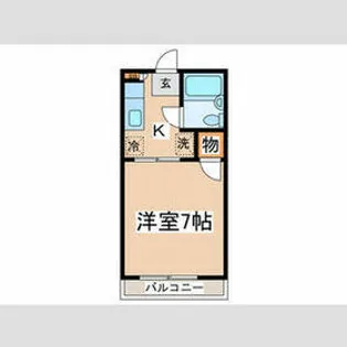 マロンハウス【2階】の間取り