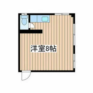 竹尾ビル【102号室】の間取り