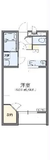 レオパレス南境【3階】の間取り