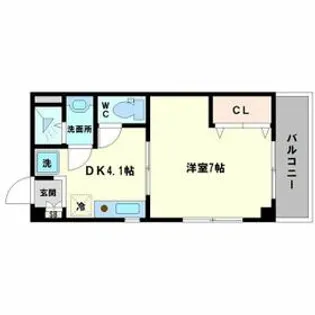 EST−1小野原【1階】の間取り
