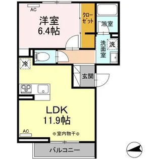 コロ企画コート【2階】の間取り