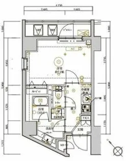 ARTESSIMO ESK【8階】の間取り