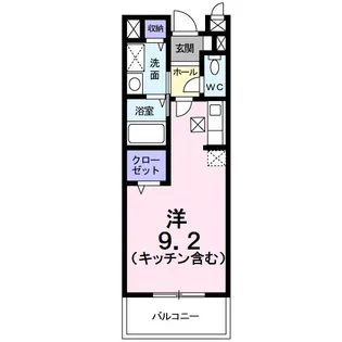 プラシード・I【2階】の間取り