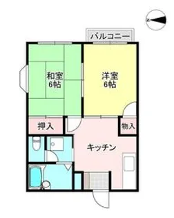 ステラ Ⅱ【1階】の間取り