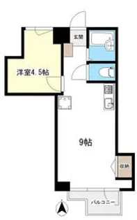 芙蓉ハイツ【2階】の間取り