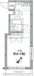 日神パレステージ代田橋【303号室】の間取り