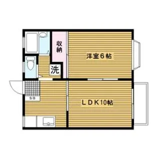 ライトゥハウス【201号室】の間取り