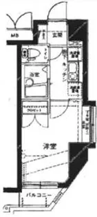 クレアシオン中野北【5階】の間取り