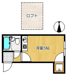 ノベルズ51【105号室】の間取り