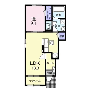 フィオリーレXⅠ【1階】の間取り